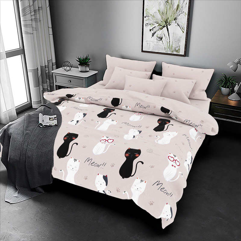 Ткань для постельного белья Бязь "Gold" Lux детская GLB7756-2 (A+B) - (50м+50м)