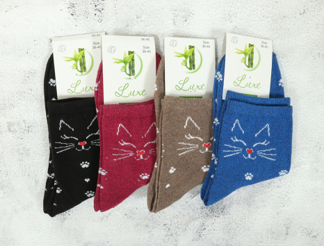 Жіночі шкарпетки Luxe Bambu (36-40) №BL3304