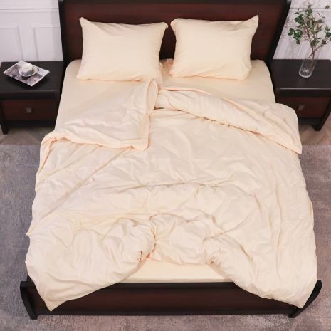 Двоспальний набір постільної білизни 180*220 із мікрофібри №20120712 Черешенька™