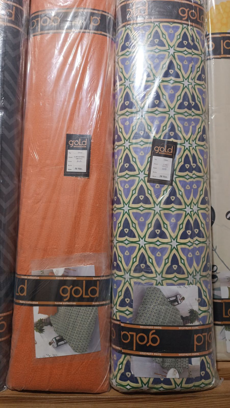 Тканина для постільної білизни Бязь "Gold" Lux GL3184 (A+B) - (50м+50м)