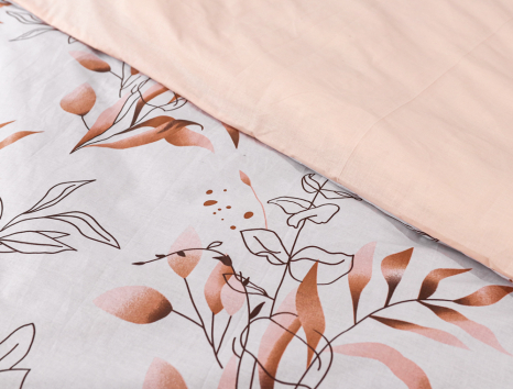 Двоспальний набір постільної білизни 180*220 із Бязі "Gold" №158250АВ Черешенка™