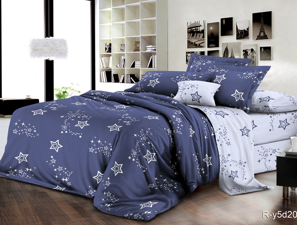 Полуторный набор постельного белья 150*220 из Бязи "Gold" №154075AB Черешенка™