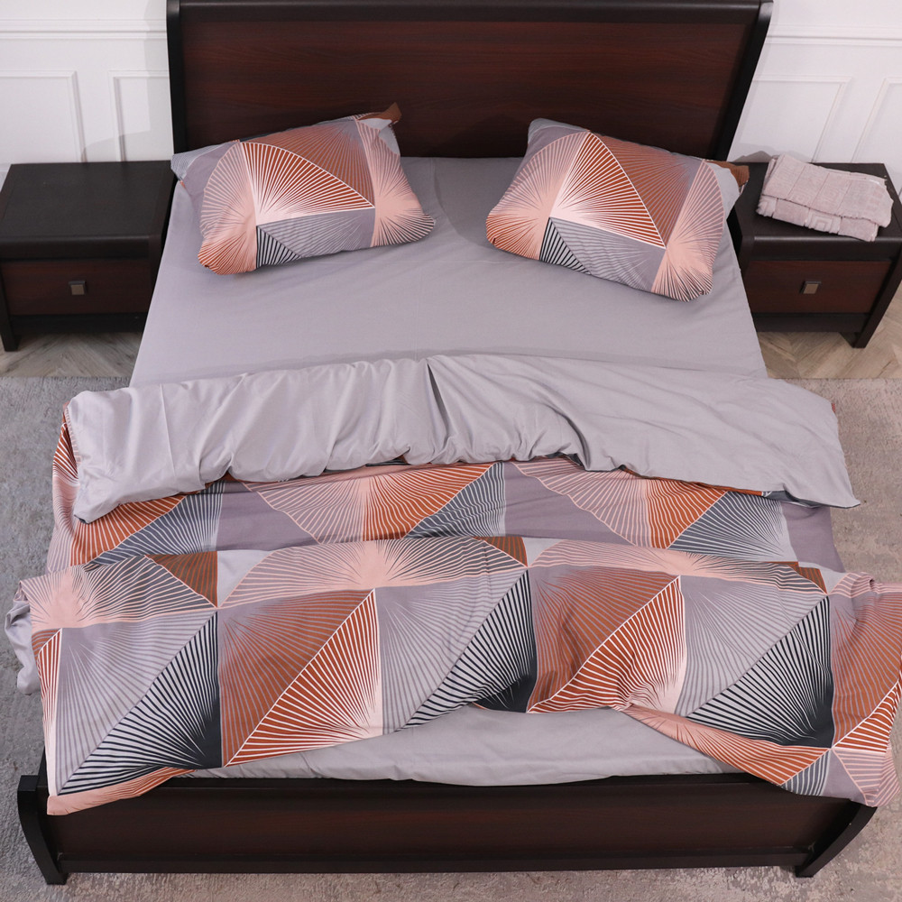 Сімейний набір постільної білизни із Бязі "Gold" №152606АВ Черешенька™