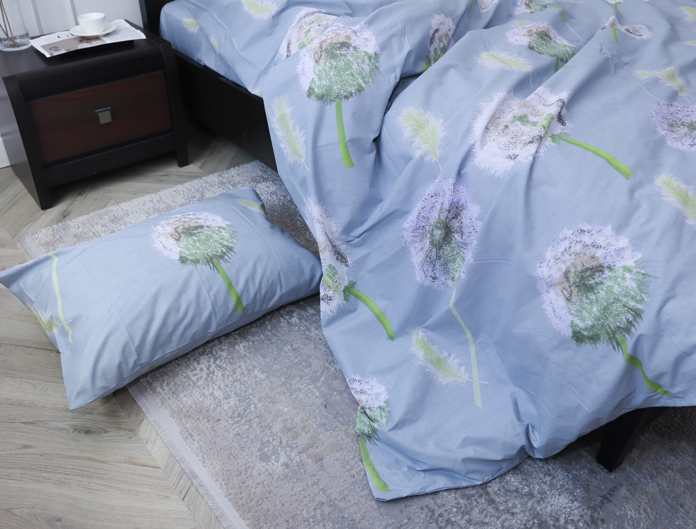 Двоспальний набір постільної білизни 180*220 із Бязі "Gold" №153564 Черешенка™