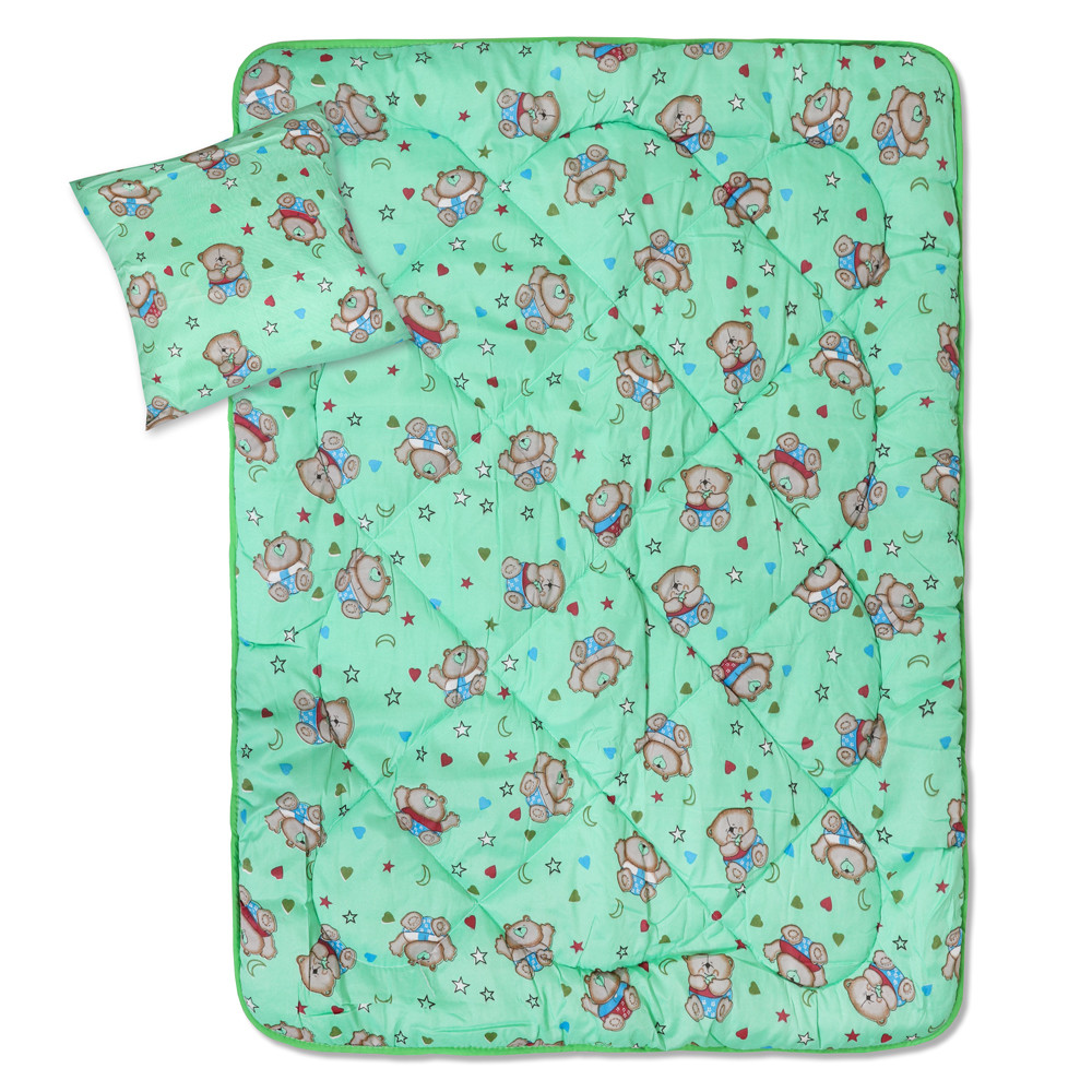 Комплект дитяча ковдра 105x135 + подушка 50x50 №2116