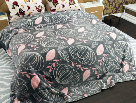 Евро флисовый плед №33909