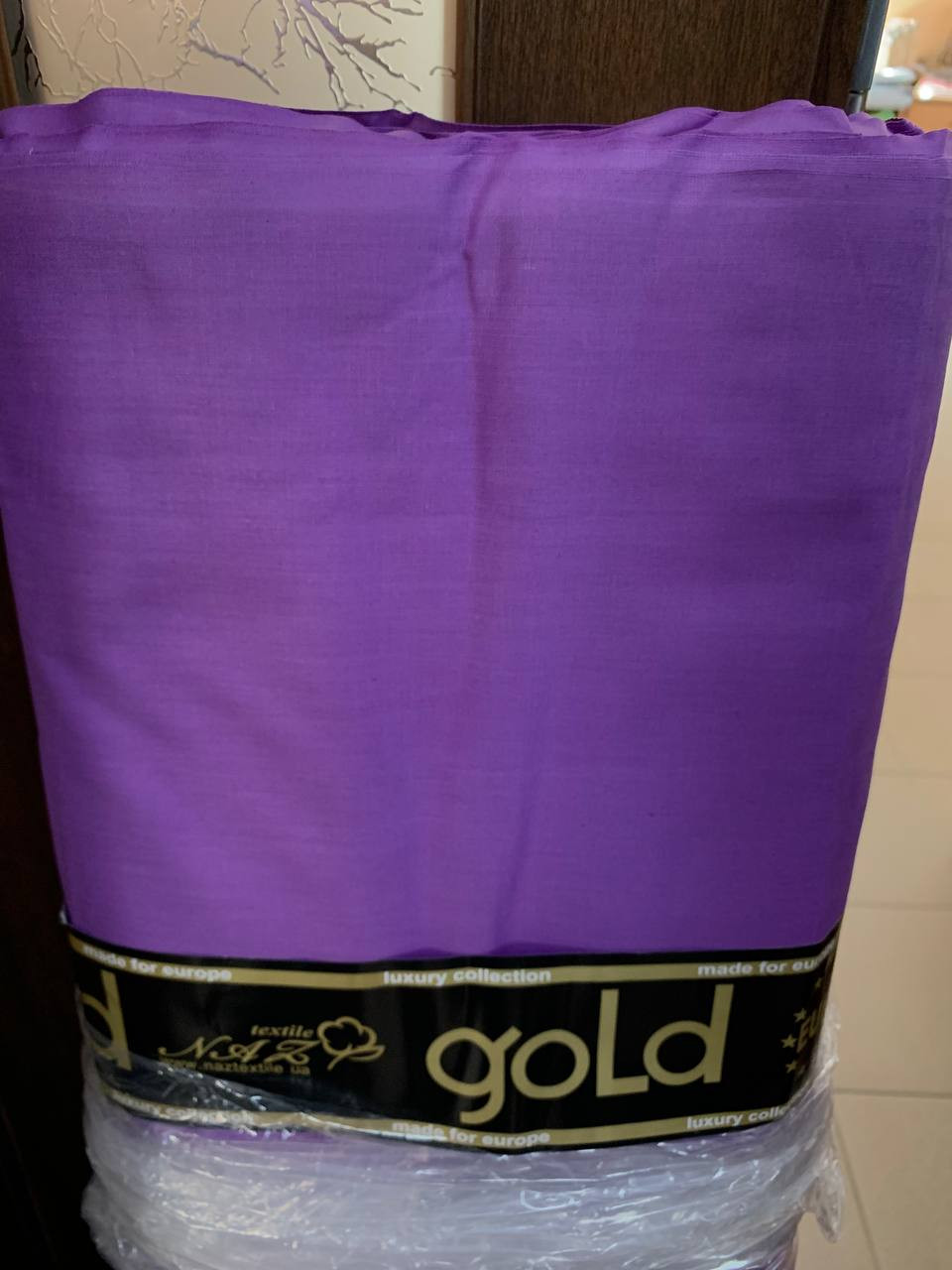 Тканина для постільної білизни Бязь "Gold" Lux однотонна GLA-127 (50м)