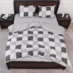 Двоспальний набір постільної білизни 180*220 із Бязі "Gold" №155350AB Черешенька™