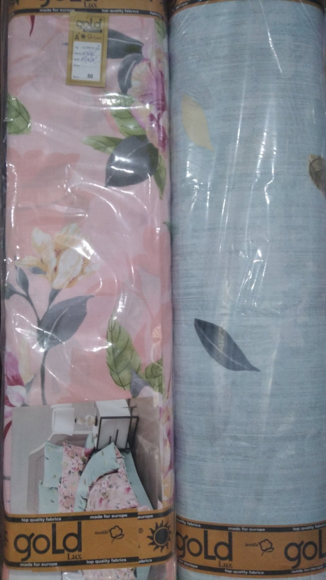 Ткань для постельного белья Бязь "Gold" Lux GL1805 (A+B) - (50м+50м)