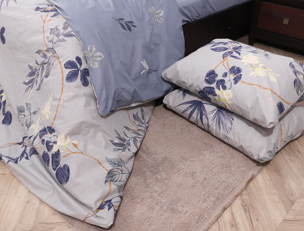 Евро макси набор постельного белья 200*220 из Бязи "Gold" №159126AB Черешенка™