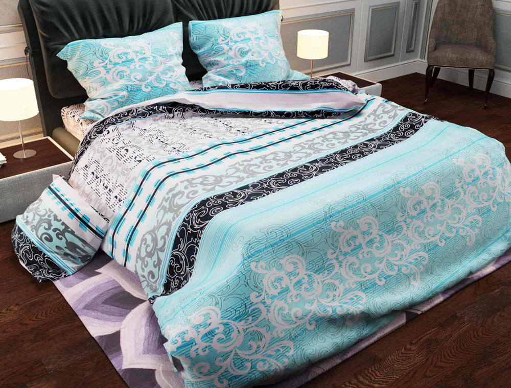 Тканина для постільної білизни Бязь "Gold" Lux GL132