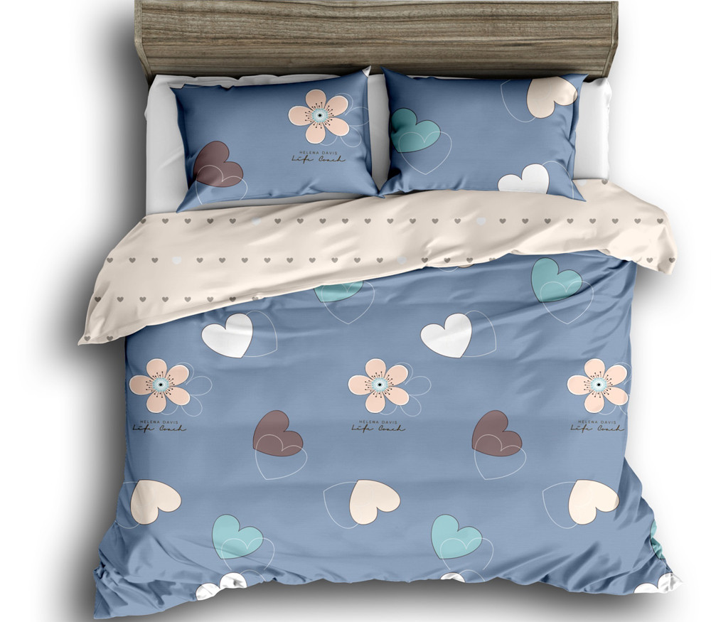 Тканина для постільної білизни Сатин S-75-3 (A+B) - (60м+60м)