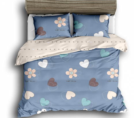 Тканина для постільної білизни Сатин S-75-3 (A+B) - (60м+60м)