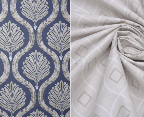 Евро макси набор постельного белья 200*220 из Сатина №44335AB Черешенка™