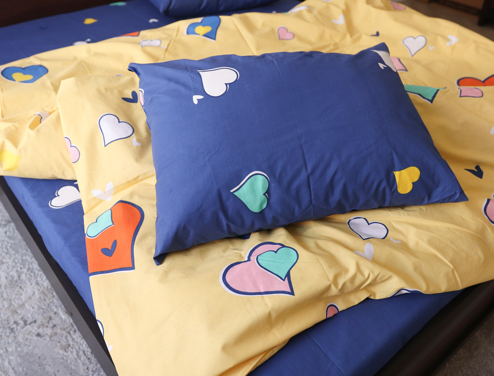 Евро макси набор постельного белья 200*220 из Бязи "Gold" №151250AB Черешенка™