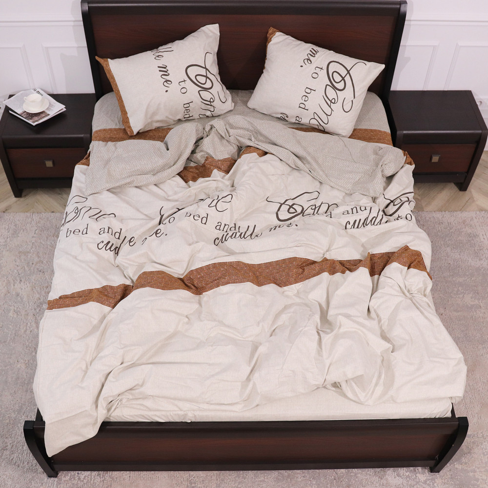 Двуспальный набор постельного белья 180*220 из Фланели №954681 Черешенка™