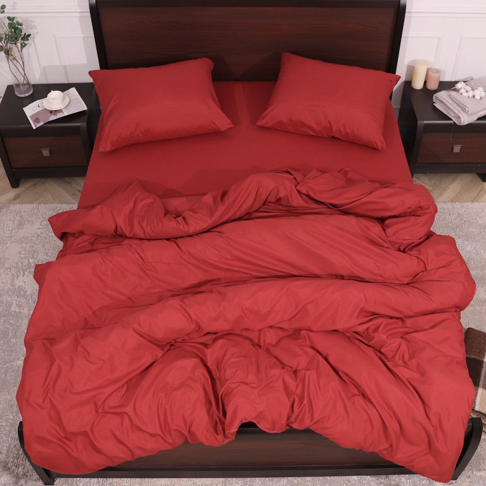 Евро набор постельного белья 200*220 из микрофибры №201655 Черешенка™