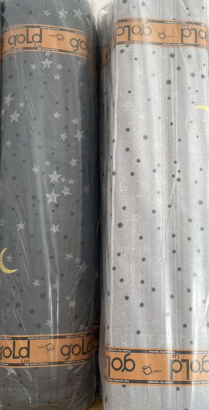Тканина для постільної білизни Бязь "Gold" Lux GL6009 (A+B) - (50м+50м)