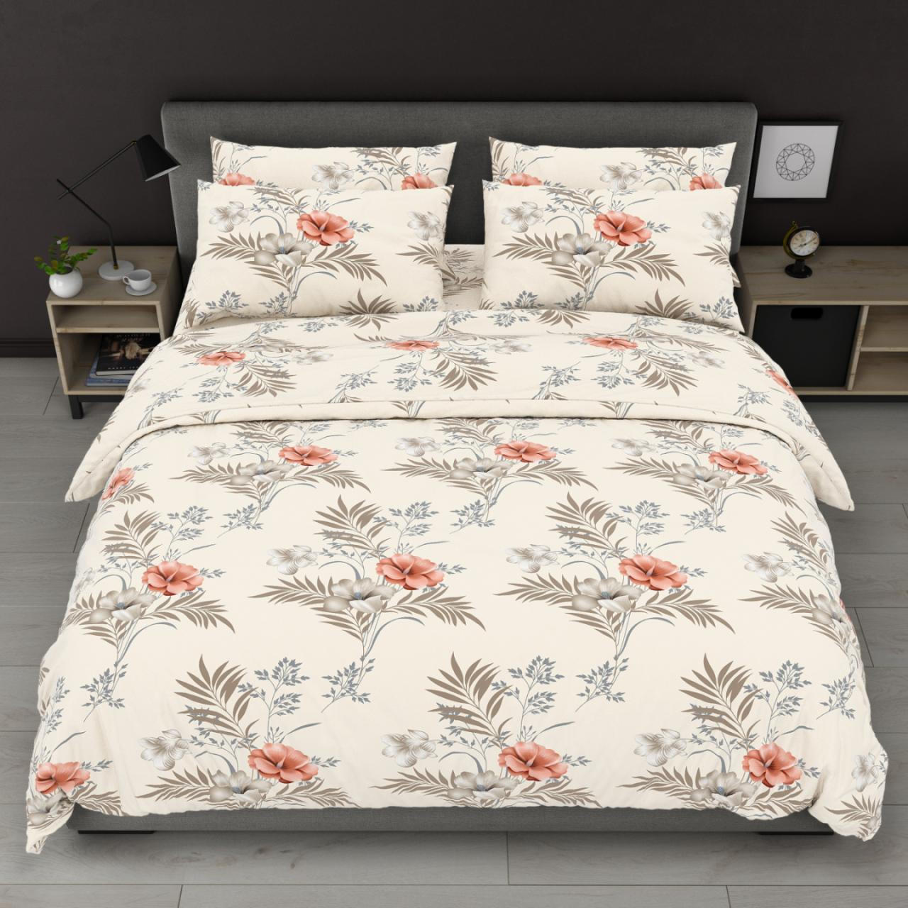 Тканина для постільної білизни Бязь "Gold" Lux GL8221