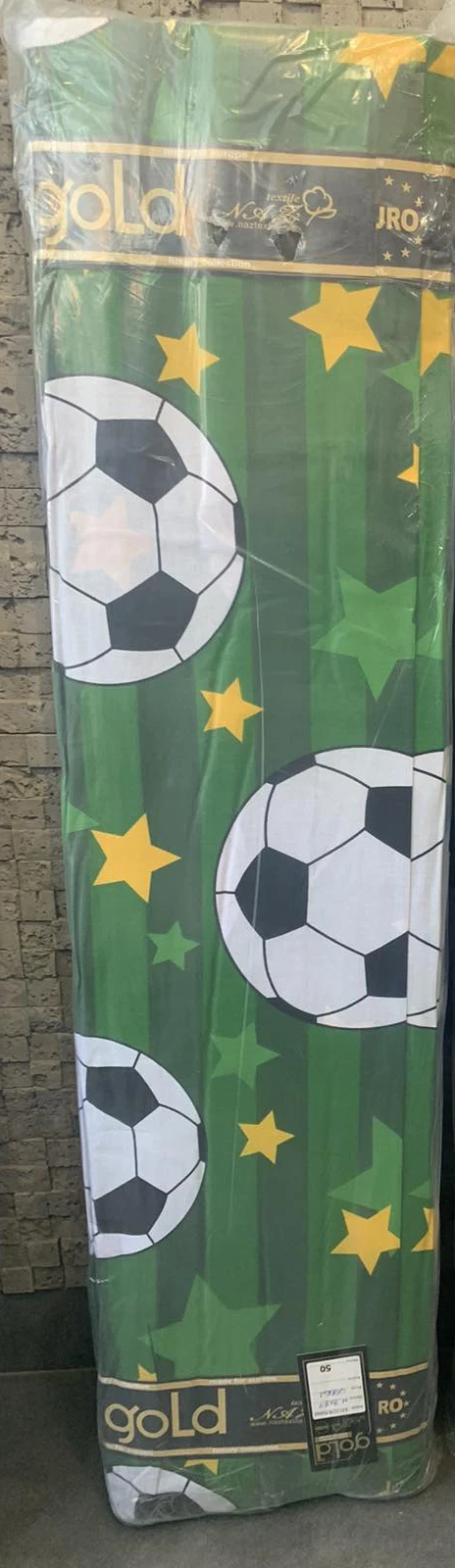 Тканина для постільної білизни Бязь "Gold" Lux дитяча GLB8087-green