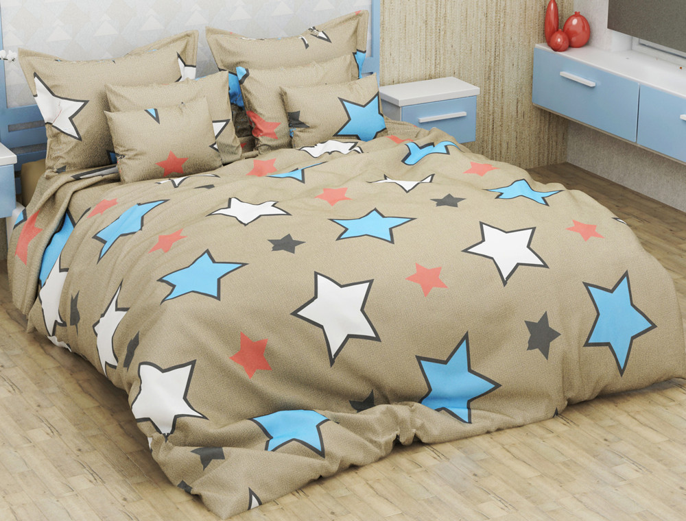 Тканина для постільної білизни Бязь "Gold" Lux GL4198