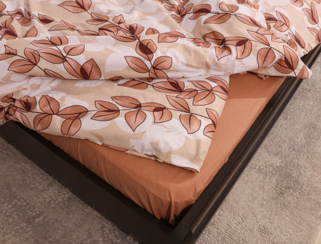 Полуторний набір постільної білизни 150*220 із Бязі "Gold" №151639AB Черешенка™