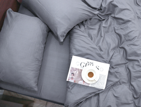 Полуторний набір постільної білизни 150*220 із мікрофібри №202304 Черешенька™