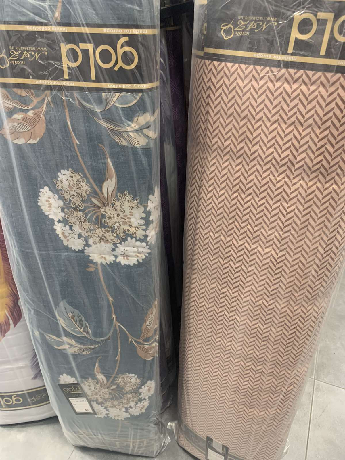 Ткань для постельного белья Бязь "Gold" Lux GL8079 (A+B) - (50м+50м)