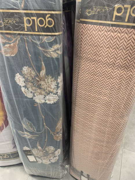 Ткань для постельного белья Бязь "Gold" Lux GL8079 (A+B) - (50м+50м)