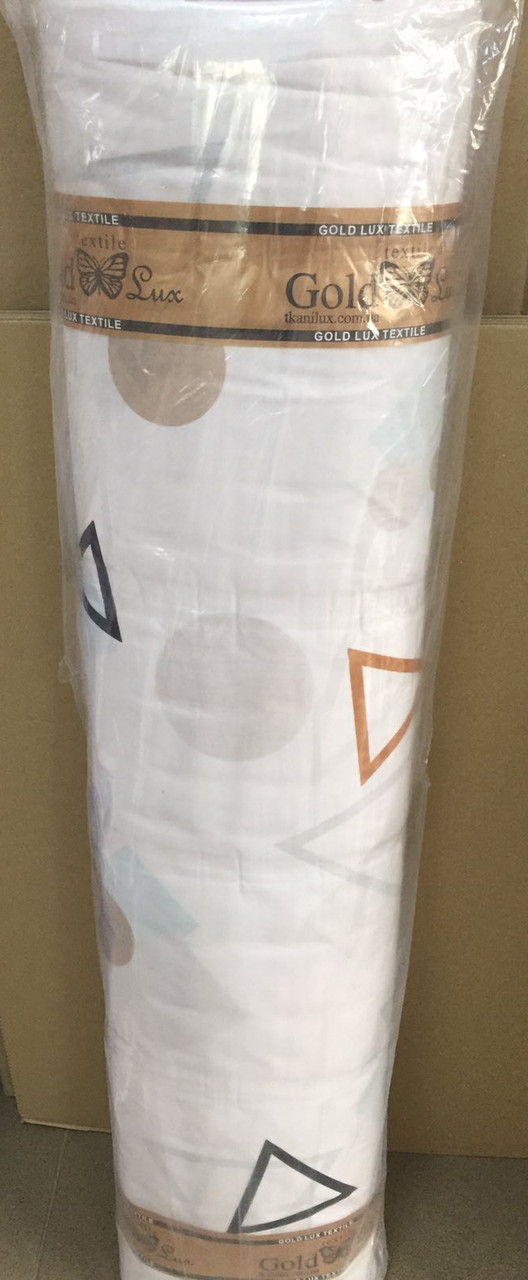 Ткань для постельного белья Бязь "Gold" Lux "Фигурный вандализм" GL3874