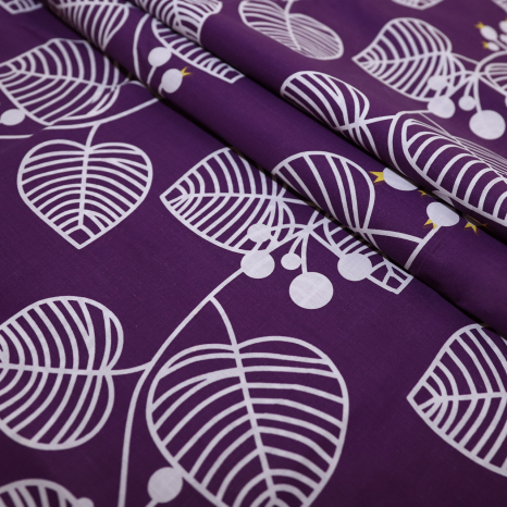 Ткань для постельного белья Бязь "Gold" Lux GL1539violet