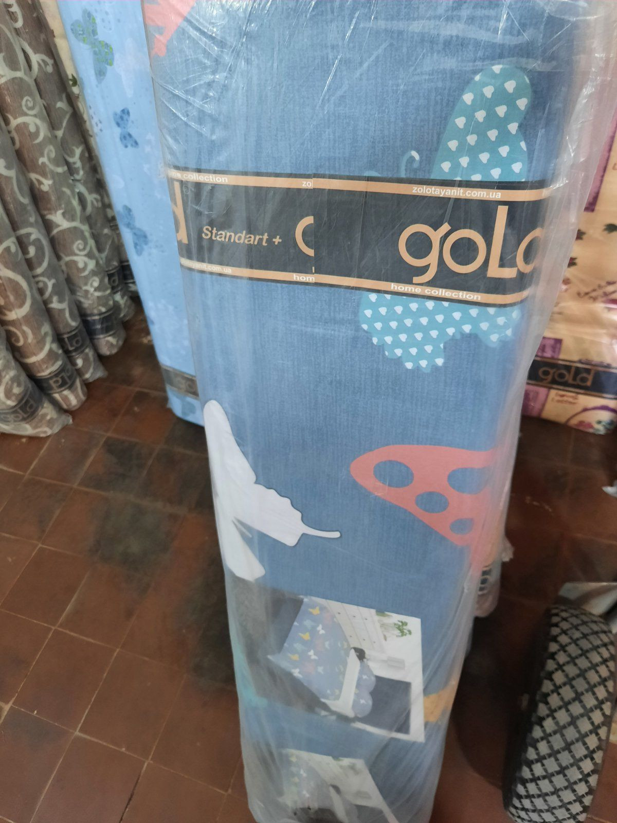 Ткань для постельного белья Бязь "Gold" Lux GL3726