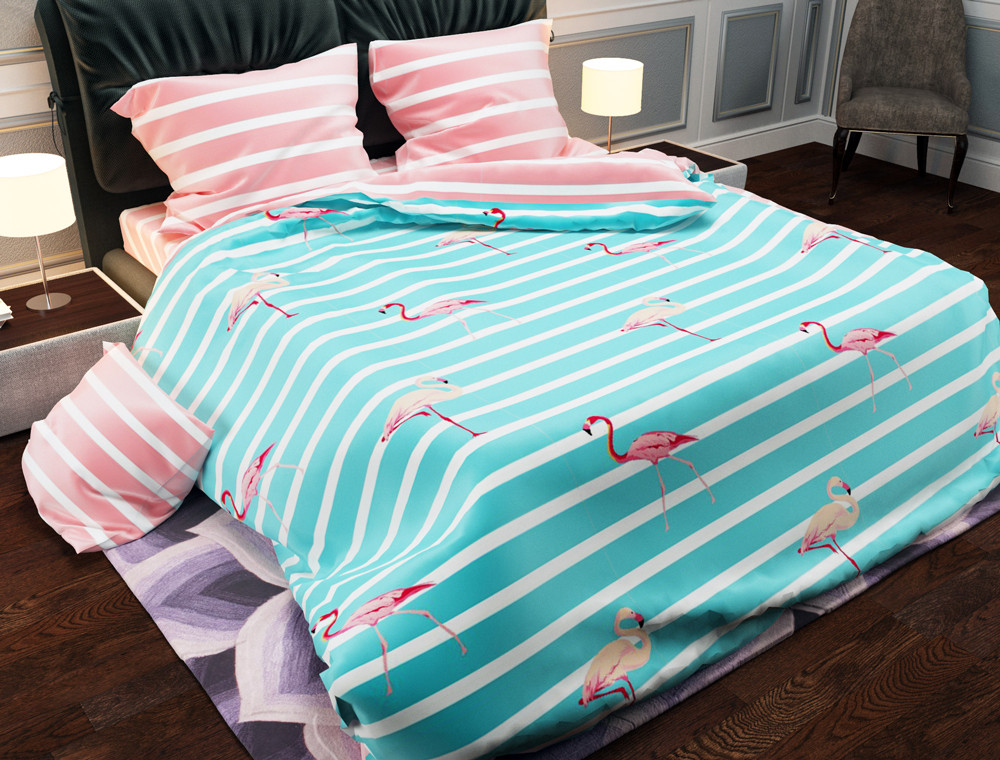 Тканина для постільної білизни Бязь "Gold" Lux GL1297 (A+B) - (50м+50м)