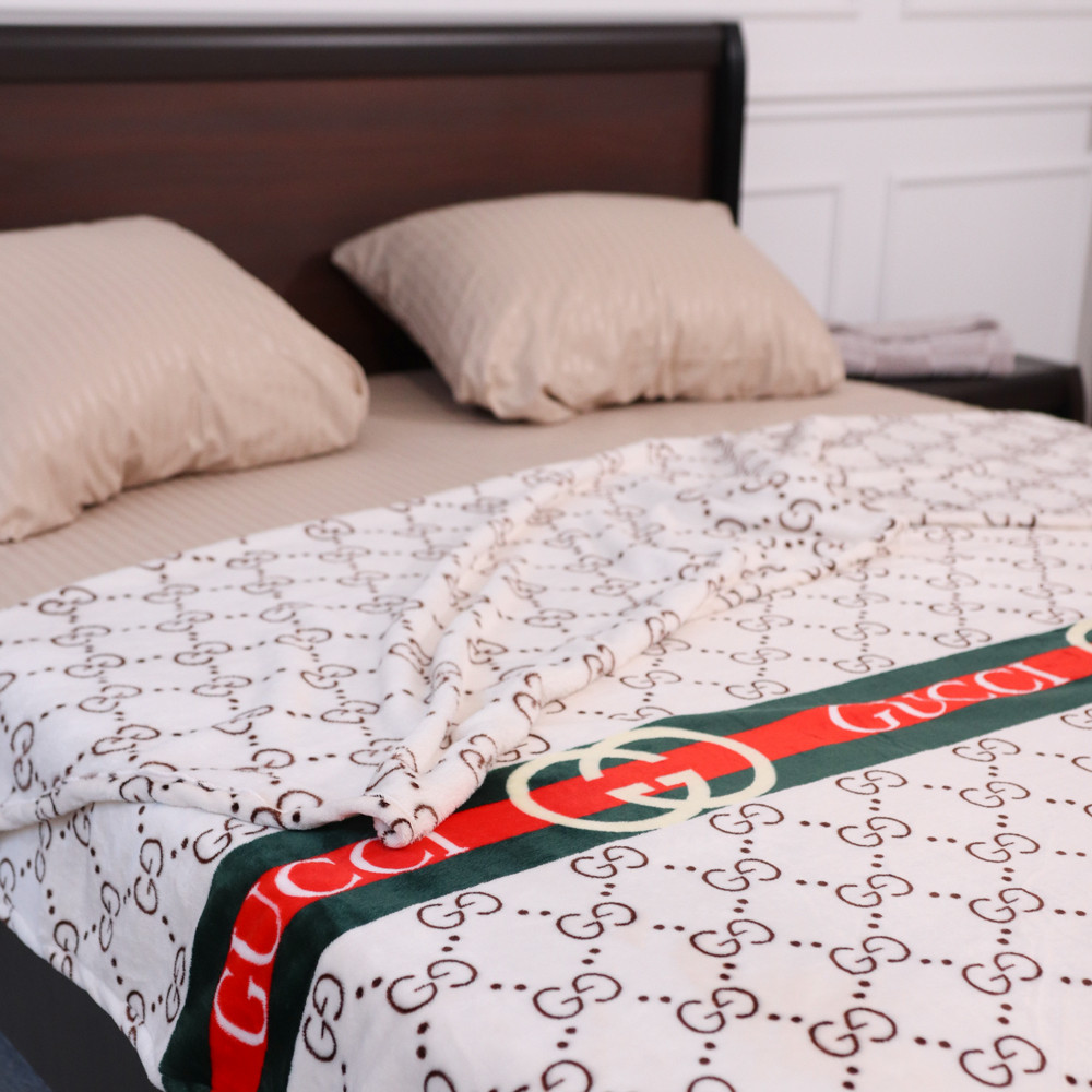 Полуторний флісовий плед №33019