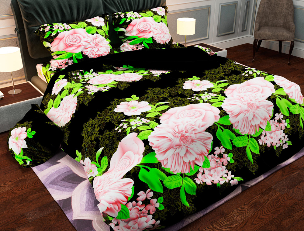 Тканина для постільної білизни Бязь "Gold" Lux GL840