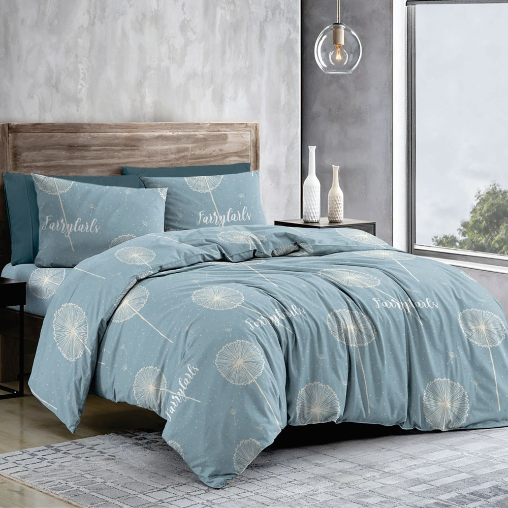 Тканина для постільної білизни Бязь "Gold" Lux GL11420blue