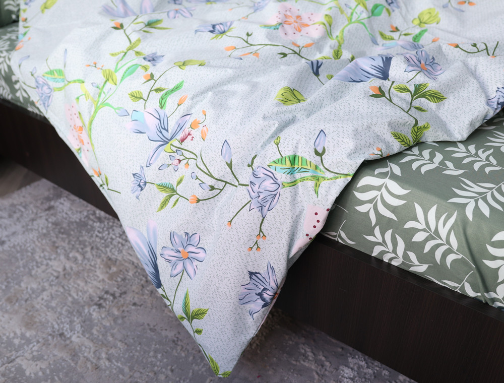 Евро макси набор постельного белья 200*220 из Бязи "Gold" №151905AB Черешенка™