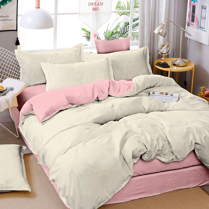 Ткань для постельного белья Бязь "Gold" Lux однотонная GL3006cream (50м)