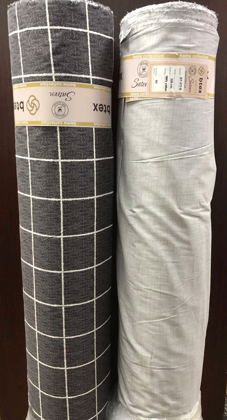 Тканина для постільної білизни Сатин S-373 (A+B) - (60м+60м)