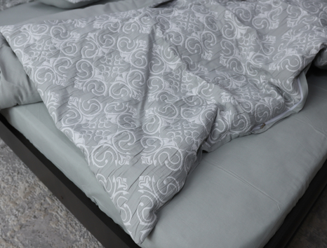 Евро макси набор постельного белья 200*230 из Муслина №600-28 Черешенка™