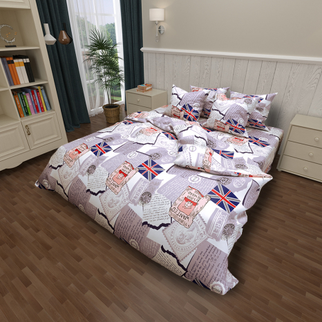 Ткань для постельного белья Бязь "Gold" Lux GL7769