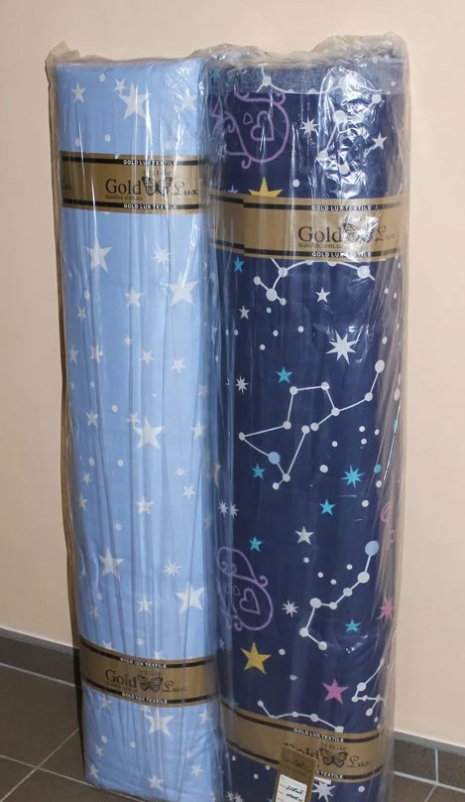 Ткань для постельного белья Бязь "Gold" Lux "Знаки Зодиака" GL3027 (A+B) - (50м+50м)