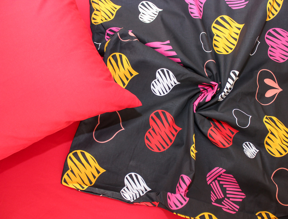 Сімейний набір постільної білизни із Бязі "Gold" №154219AB Черешенка™