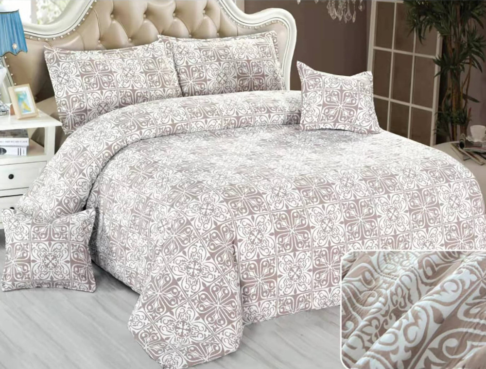 Евро макси набор постельного белья 200*230 из Муслина №600-16 Черешенка™