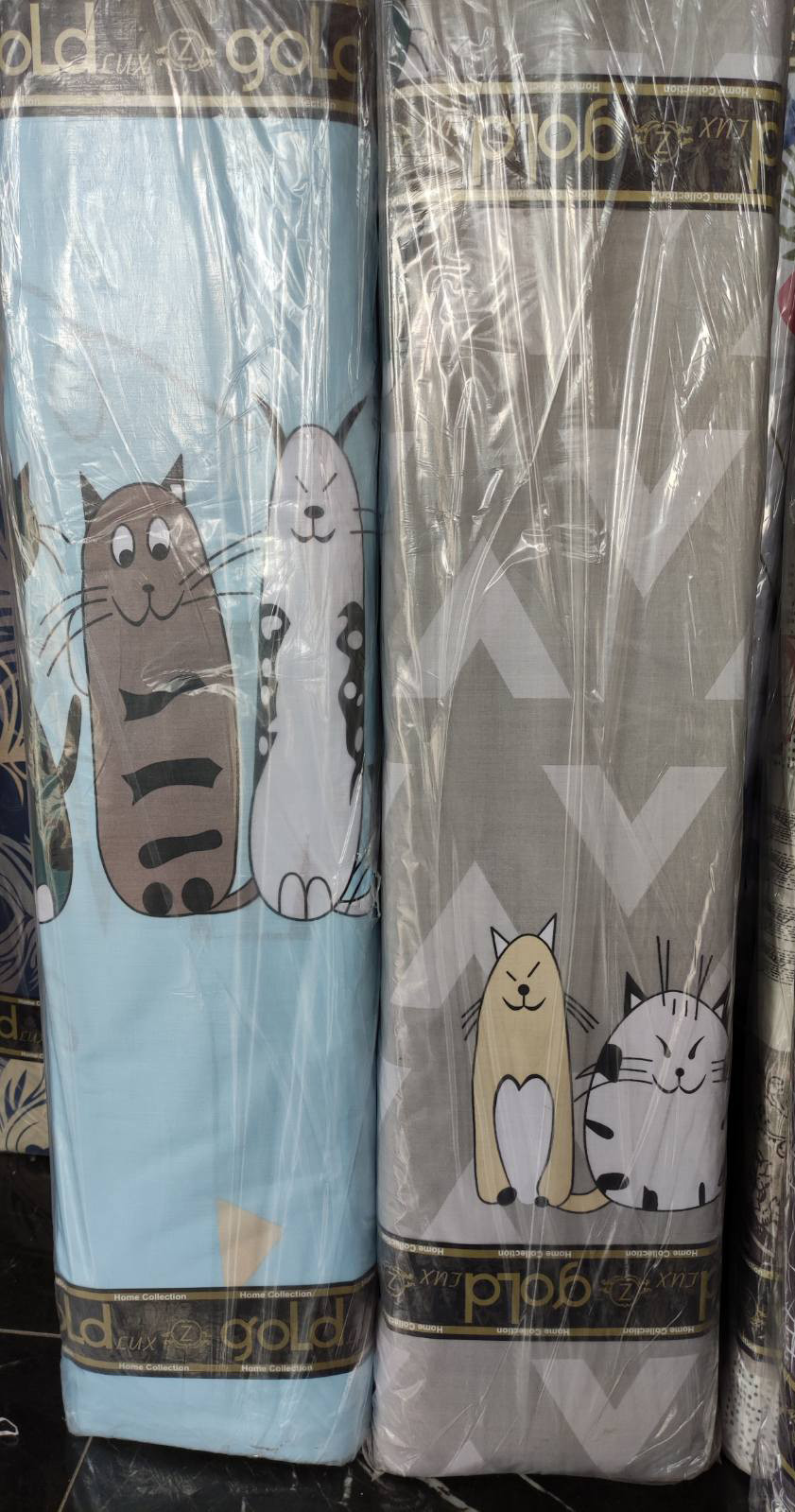 Ткань для постельного белья Бязь "Gold" Lux детская GLB257 (A+B) - (50м+50м)