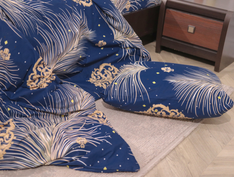 Полуторный набор постельного белья 150*220 из Бязи "Gold" №151688 Черешенка™