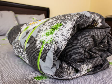 Сімейний набір постільної білизни із Бязі "Gold" №153065AB Черешенка™