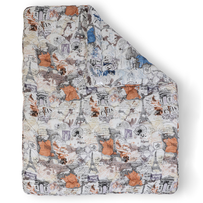 Євро ковдра мікрофібра/холофайбер двостороння №40126