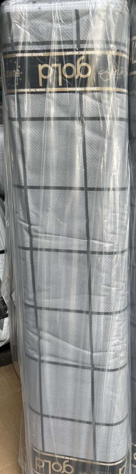 Ткань для постельного белья Бязь "Gold" Lux GL8005grey