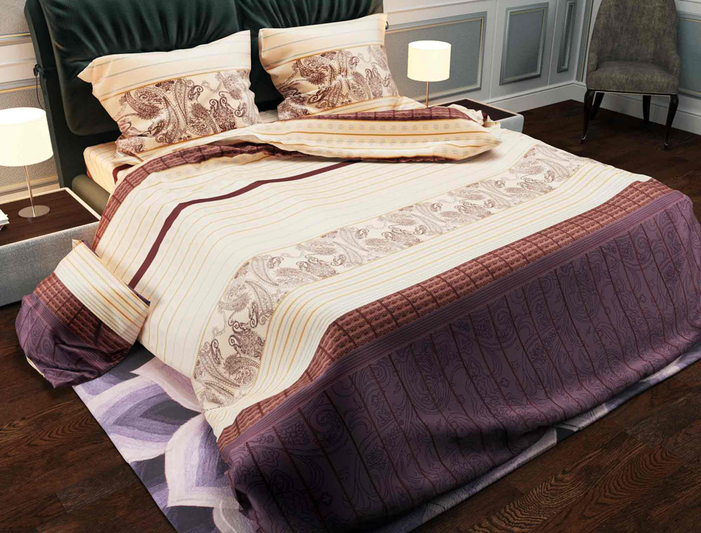 Ткань для постельного белья Бязь "Gold" Lux GL606